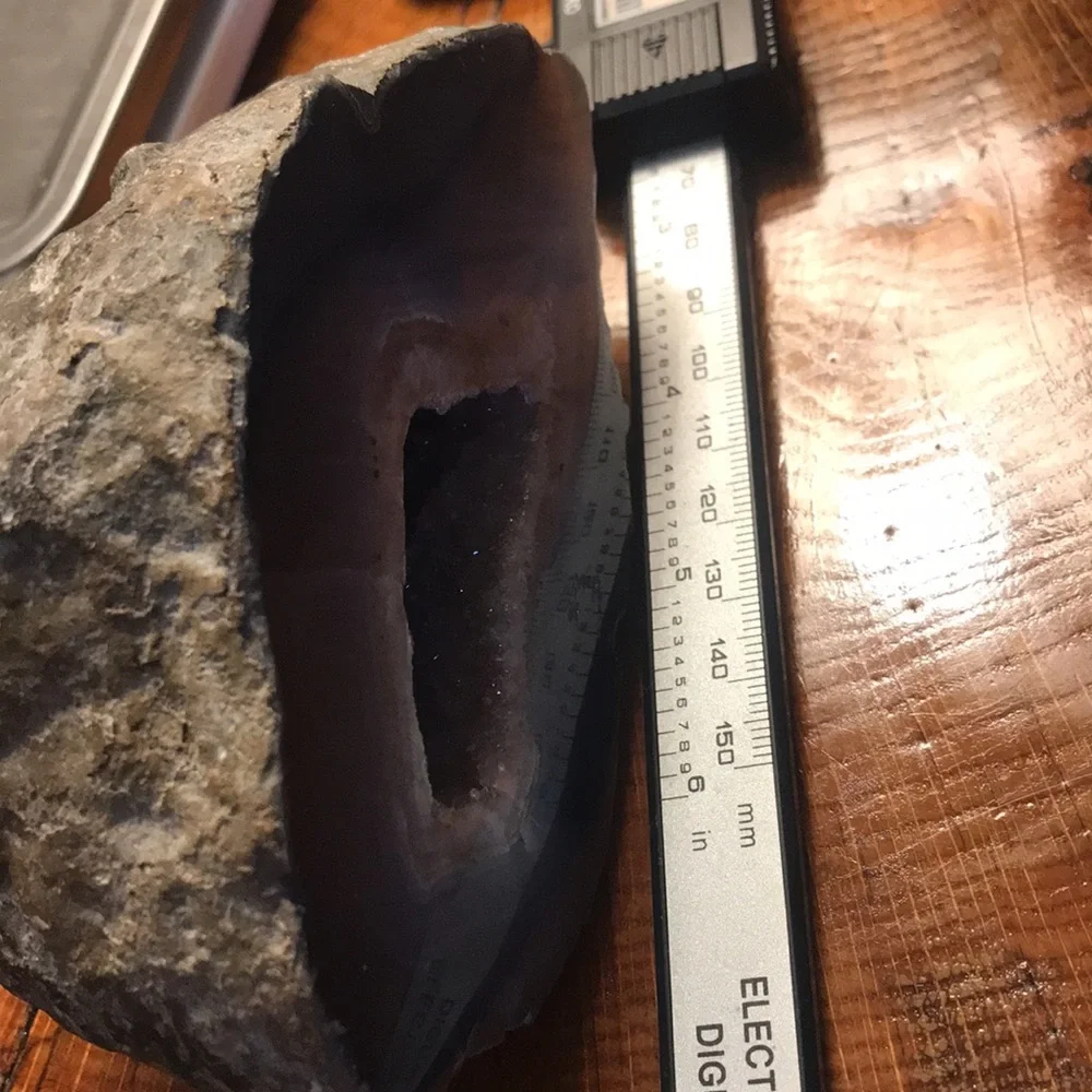 Amazing agate geode - Picture 5 of 7